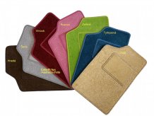 Textil-Autoteppiche Mercedes Vito přední + středový koberec 2010 -  Colorfit Fun (2968)