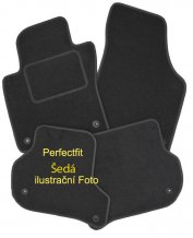 Textil-Autoteppiche Fiat Quobo 2009 - 5 míst Perfectfit (1367)